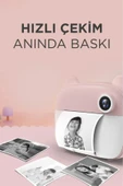 Cmr14 Pembe Dijital Video Fotoğraf Çocuk Kamerası Anlık Termal Resim Kağıt Baskılı Yazıcı - 5