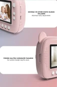 Cmr14 Pembe Dijital Video Fotoğraf Çocuk Kamerası Anlık Termal Resim Kağıt Baskılı Yazıcı - 6
