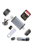 BİLİŞİM BURADA ZR428 T993A TYPE-C 3 İN 1 CARD READER - 1