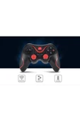 X3 Bluetooth Kablosuz Oyun Kolu Gamepad Telefon Tutucu Stand - 6