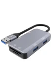 BİLİŞİM BURADA ZR786 6 İN 1 NK-3049HD USB-A MULTİ-FUNCTİON ÇEVİRİCİ - 1