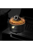 Volkanik Çatlak Top Patlama Efektli 7 Renk Led Işıklı Zamanlayıcılı Uçucu Yağ Difüzörü Nemlendirici - 5