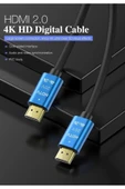 Bilişim Burada 10 METRE 4K ULTRA HD 2.0V ALÜMİNYUM BAŞLIK ALTIN UÇLU HDMİ KABLO - 3