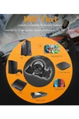 Ns-9877 270 Derece Araba Direksiyon Yarış Seti Android, Ps3,PS4,Xbox One,Pc,TV Set-Top Box Uyumlu - 6