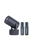 HY300 Pro KTV Karaoke mikrofon hoparlör sinema, oyun ve ev için taşınabilir LCD akıllı projektör. - 1
