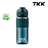 Tkk T1025 Çift Kullanım Pipetli/Rahat İçim Yeşil Tritan Matara 600ml thumbnail 1