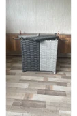 DENART GARDEN RATTAN KİRLİ SEPETİ - 3