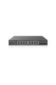 Ecs1528p Poe+ Switch 24 X 10/100/1000 Port, 4 X Sfp+ 10gig Port, L2+ 24-port Poe+, 240w - 1