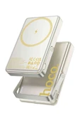 Hoco Q36A Sunlight 10.000 mAh 20W Type-C Çıkışlı PD Kablosuz Şarj Özellikli Standlı Powerbank thumbnail 1