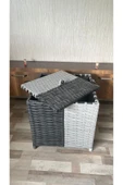 DENART GARDEN RATTAN KİRLİ SEPETİ - 1
