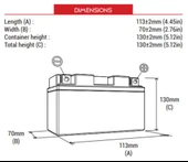 BS BATTERY BTZ8V (SLA) Motosiklet Aküsü SLA Tipi - 2