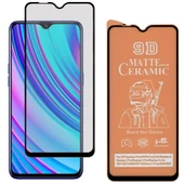 Infinix Hot S4 Tam Kaplayan 9d Mat Seramik Nano Cam ekran Koruyucu thumbnail 3