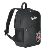 Beşiktaş Lisanslı Gümüş Logo Detaylı Comfort Okul Sırt Çantası 25334 - 2