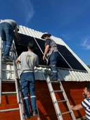 Güneş Paneli Montaj Aparatı 8 Panel İçin 8 Adet 250 cm Boy Profil 14 Adet Orta Klemp 4 Adet Son Klemp - 3
