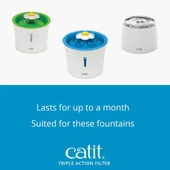 Catit Yedek Filtre Kartuşu 12li Paket 43742W 50023 55600 Modelleri İçin - 3