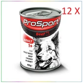 Prosport Dana Etli Yetişkin Köpek Konservesi 400 gr 12 Adet - 2