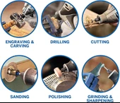 Dremel 4250-3/45 El Motoru Hobi Gravür Seti 45 Parça - F0134250JF - 4