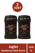 Jagler Storm Deodrant Stick For Men 50 gr 2 Adet - 1
