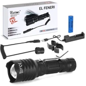 Tg-10 Şarjlı Profesyonel Av Feneri Wt-620 - 1
