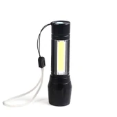 Mini Çok Güçlü Şarjli El Feneri Xpe-Cob Led Wt-030 - 1
