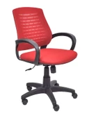 Atlas Plastik Ayaklı Fileli Ofis Büro Bilgisayar Çalışma Koltuğu Sandalyesi - 4