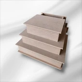 Ahşap-boyanabilir-3 çekmeceli kitap kutusu - 5