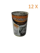 Prosport Tavuk Etli Kedi Konservesi 400 gr 12 Adet - 1