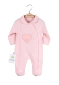 Ciccim Baby Kalpli Ayıcık Patikli Tulum 4750 Pembe - 1