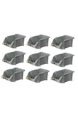 Plastik Avadanlık Parça Kutusu 9 Parça Gri 152x245x122 Mm - 1