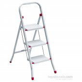 3 Lü Pratik Metal Merdiven - 1