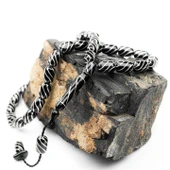 Oltu Taşı Çeşmi Bülbül İşlemeli Kapsül Tespih thumbnail 3