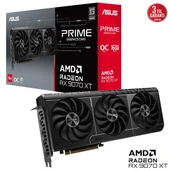 ASUS 16GB PRIME RX9070XT GDDR6 256bit HDMI-DP PCIE 5.0 thumbnail 1