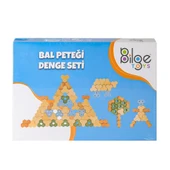 BLG-106A Bal Peteği Ahşap Denge Oyunu - 1