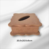 Ahşap boyanabilir peçetelik - 1