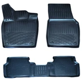 Rizline Volkswagen ID.7 2023 Ve Sonrası 3D Paspas ve ÜST Bagaj Havuzu Set - 2