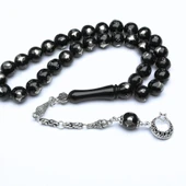 Oltu Sıkması Tuğra  İşlemeli Tespih thumbnail 1