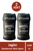 Jagler Sport Deodrant Stick For Men 50 gr 2 Adet - 1