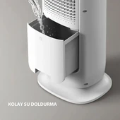 Airpoll HF02 Uzaktan Kumandalı Sıcak & Soğuk Su ve Buz Hazneli Dikey Vantilatör - 3