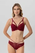 Pierre Cardin Soft Push Up Kaplı Dantelli Sütyen Takım - 2