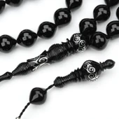 Oltu Taşı İmame Nakkaş Şalgami Kesim Tespih thumbnail 2