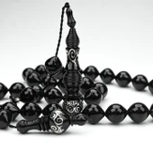 Oltu Taşı İmame Nakkaş Şalgami Kesim Tespih thumbnail 5