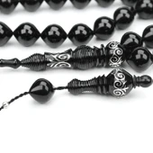 Oltu Taşı İmame Nakkaş Şalgami Kesim Tespih thumbnail 3