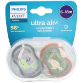 Philips Avent Ultra Air Emzik 6-18 Ay 2li SCF085/60 thumbnail 2