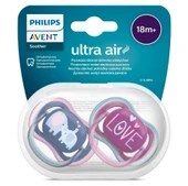Philips Avent Ultra Air Emzik +18 Ay 2li Kız SCF349/22 thumbnail 1