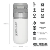 Stanley The Quick-Flip Water Bottle 0.47L / 16oz Frost Termos Bardak - 2