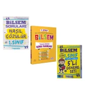 Editör 1. Sınıf Bilsem Soru ve Zeki Çocuk Bilsem Soruları Nasıl Çözülür ile Deneme Seti 3 Kitap - 1