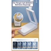 Greentech Masaüstü Şarjlı Katlanabilir Portatif LED Aydınlatma / GT-CL11G - 5