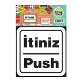 Crea Uyarı Etiketi İtiniz / Push - 1