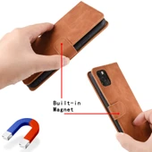 Asus ROG Phone II Kılıf - Siyah - PU Deri - Manyetik Klipsli - Yatay Flip - 6