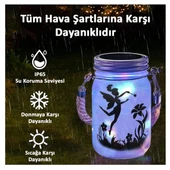 Greentech Güneş Enerjili Dekoratif LED Fener / Askılı Bahçe Feneri / Bahçe Dekorasyon Feneri / GT-SL27 - 4
